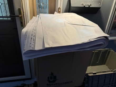 Photo of free packing paper (near downtown naperville) #2