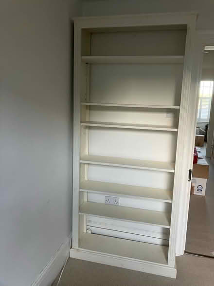 Photo of free Tall wooden book shelves (Brighton BN1) #1
