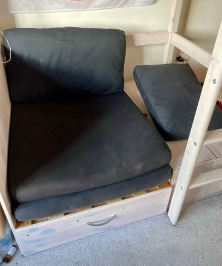 Photo of free High bed with desk and seat or bed (OX4 near Donnington Bridge) #4