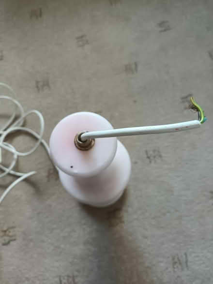 Photo of free Alabaster/marble lamp base. (Y Felinheli LL56) #2