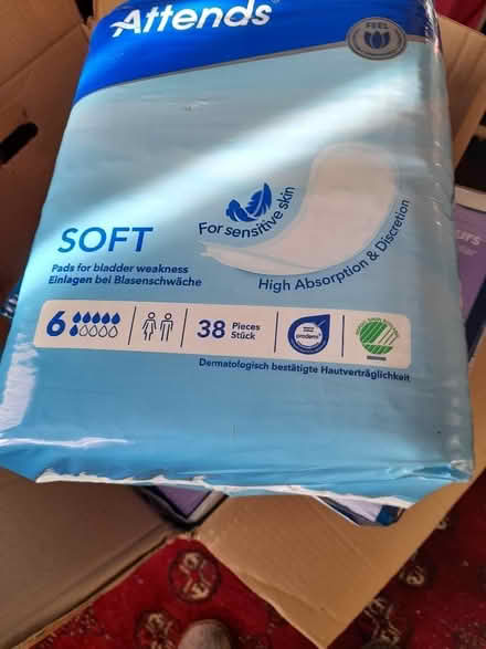 Photo of free Attend insert pads (Putnoe MK41) #2