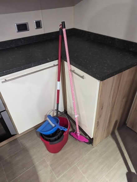 Photo of free Mop, Bucket, Broom, Dustpan & Brush (CT5) #1