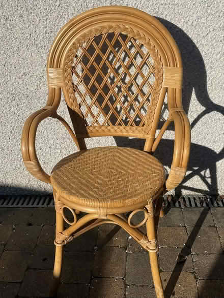 Photo of free Wicker chair (G46) #1