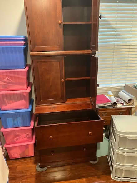 Photo of free Pottery Barn kid’s cab and shelves (Wellington) #1