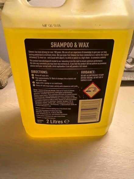 Photo of free 2 litres of shampoo & wax (Brock Hill RG42) #2