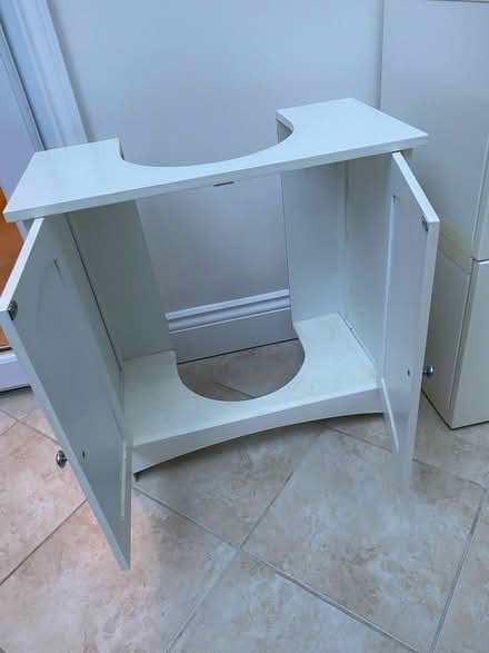 Photo of free Pedestal basin cupboard (Crawley RH11) #3
