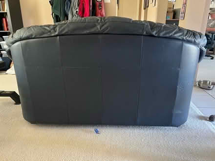 Photo of free Leather Couch (Lowry Crossing) #1