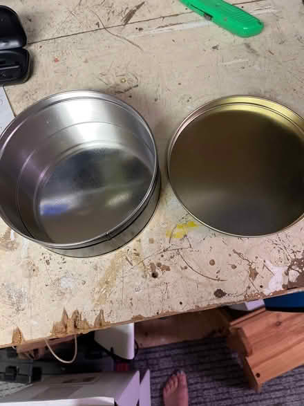 Photo of free Round tin (Ballard) #2