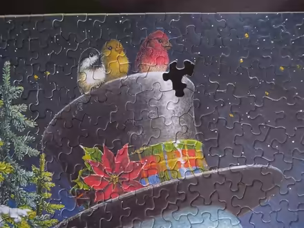 Photo of free Snowman Puzzle - 4 pieces missing (Churchill Meadows) #3