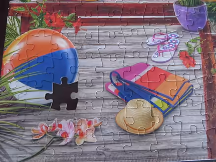 Photo of free Beach Puzzle - 1 piece missing (Churchill Meadows) #2