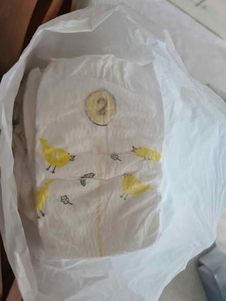 Photo of free Nappies (Sainsbury's size 2) (Summertown OX2) #1