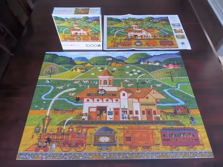 Photo of free Farm Puzzle - 2 pieces missing (Churchill Meadows) #1