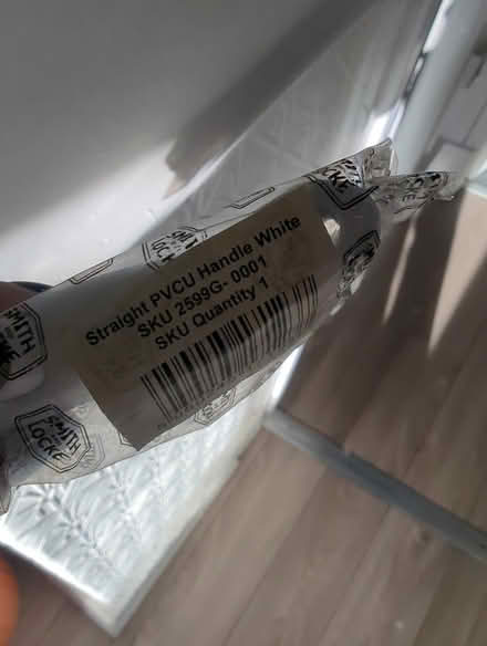 Photo of free uPVC window handles x 3 (Walworth SE17) #2