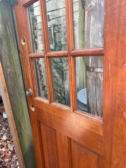 Photo of free Vintage solid wood door (Georgetown) #3