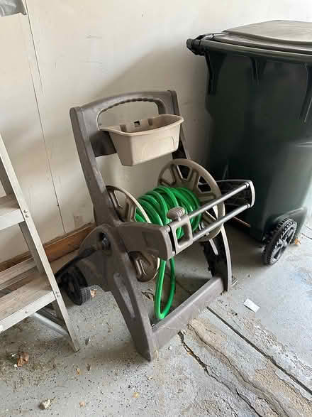 Photo of free 50 ft hose & hose reel (Glen Ellyn) #1