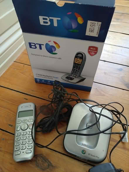 Photo of free BT cordless phone, spares / repair (Seaford, East Sussex) #1