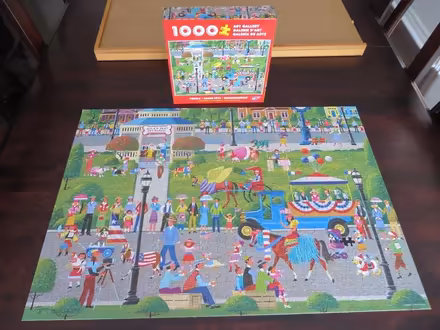 Photo of free Parade Puzzle - 1 piece missing (Churchill Meadows) #1