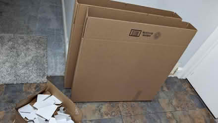 Photo of free Art packing boxes and corners (Greenbrae - South Eliseo Drive) #1