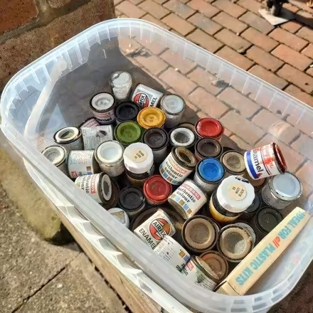 Photo of free Box of enamel paints (South Gosforth NE3) #1