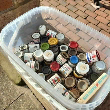 Photo of free Box of enamel paints (South Gosforth NE3) #1
