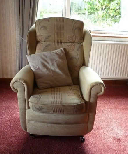 Photo of free Armchair with fire label (New Costessey NR5) #2