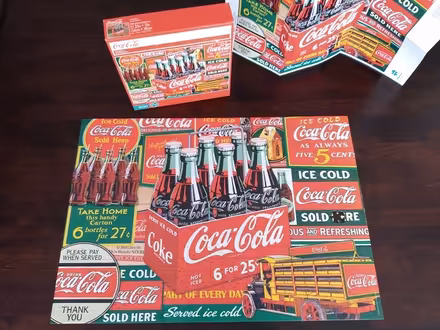 Photo of free Coca Cola Puzzle - 1 piece missing (Churchill Meadows) #1