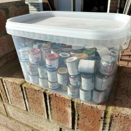 Photo of free Box of enamel paints (South Gosforth NE3) #2