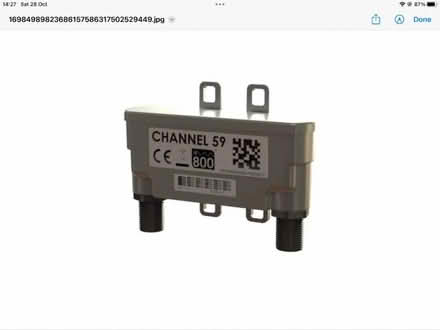 Photo of free channel 59 filter (Abingdon-on-Thames OX14) #1