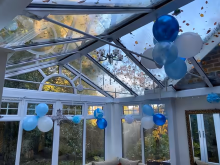 Photo of free Blue/white balloons (Crawley RH11) #2