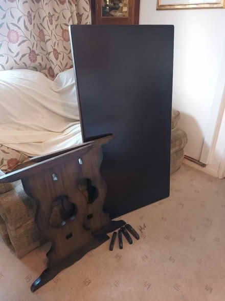 Photo of free Wooden table (Pengorffwysfa LL68) #3