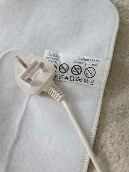Photo of free Electric blanket (Park District G3) #1