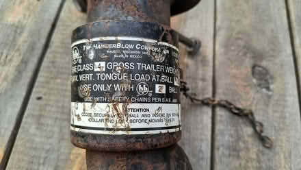 Photo of free Class 4 Trailer Hitch, trailer side (Westmont) #2