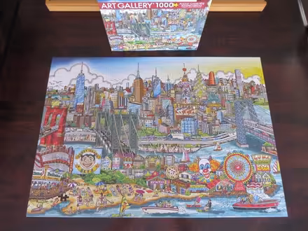 Photo of free Art Gallery Puzzle - 1 pce missing (Churchill Meadows) #1
