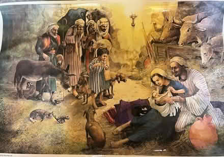Photo of free Large laminated Nativity posters (Eastbourne BN21) #1