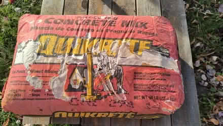 Photo of free 50 lb of Quikrete concrete mix (Westmont) #1