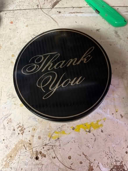 Photo of free Round tin (Ballard) #1
