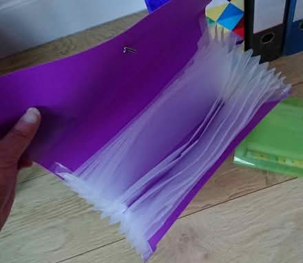 Photo of free 8 Lever arch folders and 2 plastic document wallets (Corstorphine EH12) #3
