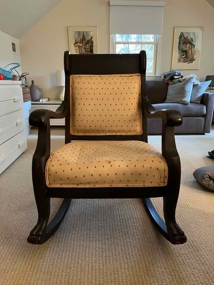 Photo of free Claw foot rocking chair (Bethesda MD) #1
