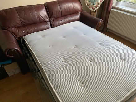 Photo of free Leather sofabed (Stevenage SG1) #4