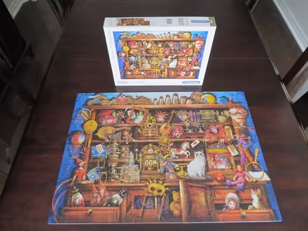 Photo of free Clementoni Puzzle - 1 piece missing (Churchill Meadows) #1