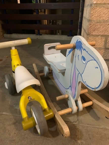 Photo of free Mini scooter and Rocking Eeyore (Barnwell) #2