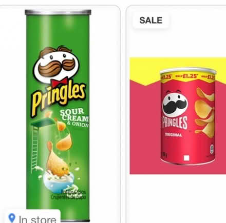 Photo of Empty Pringles Packets (Agar Grove NW1) #1
