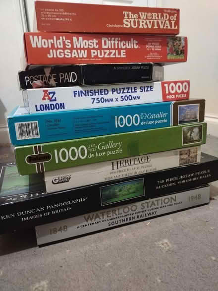 Photo of free Puzzles, got 9 in total (Woodley, RG5) #1