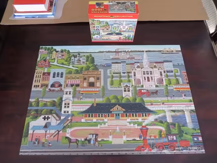 Photo of free Hometown Puzzle - 1 piece missing (Churchill Meadows) #1