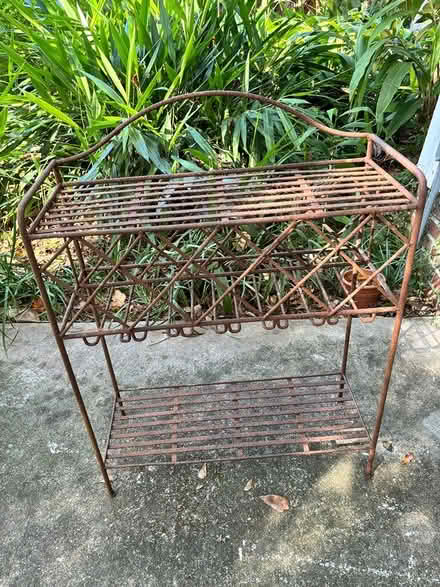 Photo of free Iron wine holder (412 Ingleside Ave. Tallahasse.) #4
