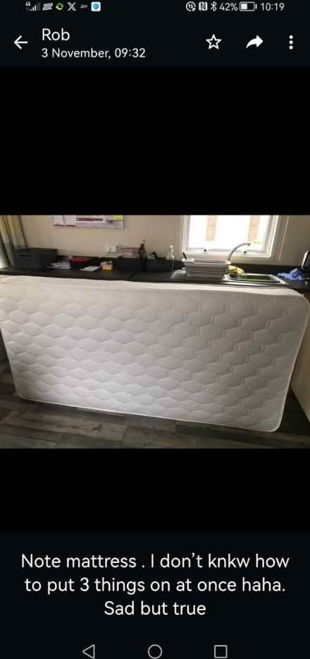 Photo of free Single mattress (Southport) #3