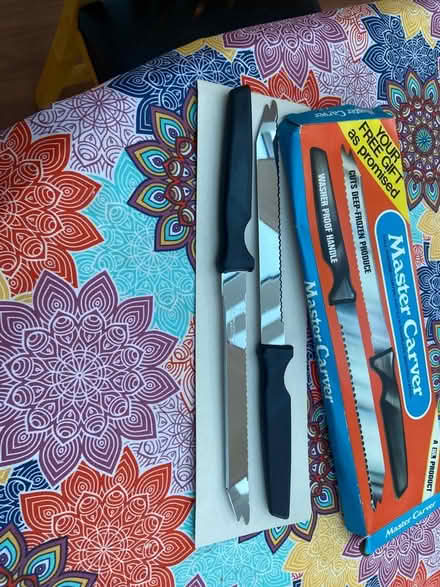 Photo of free MOD NOTE Re: OFFER: Carving knives (Loose, Maidstone ME15) #1