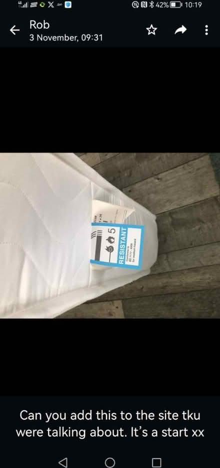 Photo of free Single mattress (Southport) #2