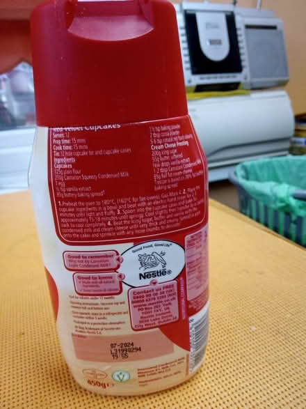 Photo of free Nestle Condensed Milk (Cherwell Heights OX16) #1