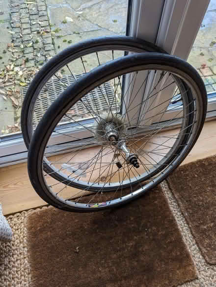 Photo of free 26 inch bicycle road tyres (slick) (Cowley OX4) #2